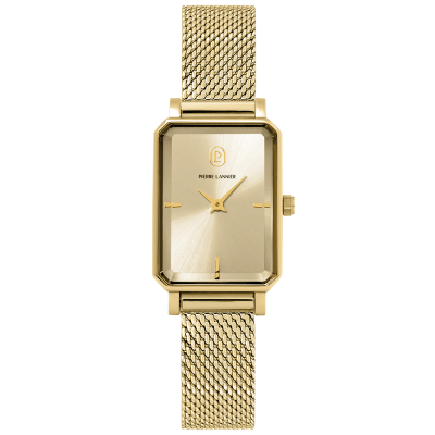 ARIANE  Sunray Gold Dial Gold Milanese - 006L542