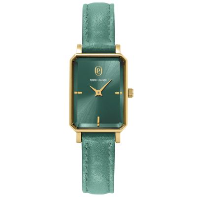ARIANE Sunray Green Dial Green Leather - 006L577