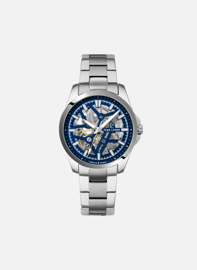 MENS  Automatic Watch SKELETOM Sunray Blue Dial Silver Stainless steel - 304G161
