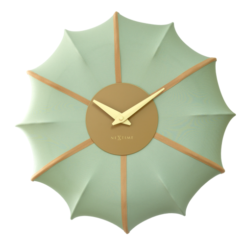 NeXtime Ultimo Wall Clock 50cm - Green Pea - 573344GN