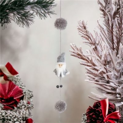 Christmas Felt Garland Santa Stu