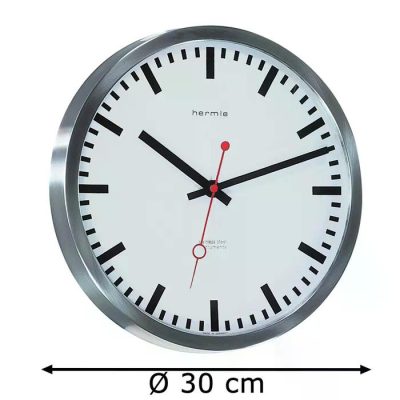 Hermle Grand Central Quartz Wall Clock - 30471
